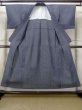 Photo2: M0704L Used Japanese women  Indigo Blue HITOE unlined / Linen. Line OJIYA-Chijimi  (Grade C) (2)