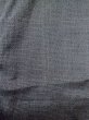 Photo4: M0704M Used Japanese men  Gray HITOE unlined / Linen. Quadrangle   (Grade D) (4)