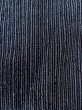 Photo5: M0704O Used Japanese men  Gray HITOE unlined / Silk. Abstract pattern   (Grade B) (5)