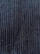 Photo5: M0704O Used Japanese men  Gray HITOE unlined / Silk. Abstract pattern   (Grade B) (5)