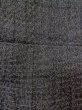Photo4: M0704P Used Japanese men  Gray HITOE unlined / Silk. Abstract pattern   (Grade D) (4)