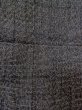 Photo4: M0704P Used Japanese men  Gray HITOE unlined / Silk. Abstract pattern   (Grade D) (4)