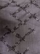 Photo4: M0704T Used Japanese women  Gray HITOE unlined / Silk. Leaf,   (Grade D) (4)