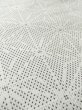 Photo11: M0705A Used Japanese women Light Gray HITOE unlined / Silk. Hemp leaf   (Grade C) (11)