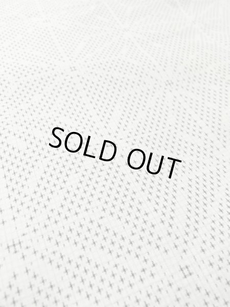 Photo11: M0705A Used Japanese women Light Gray HITOE unlined / Silk. Hemp leaf   (Grade C) (11)