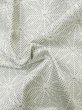 Photo13: M0705A Used Japanese women Light Gray HITOE unlined / Silk. Hemp leaf   (Grade C) (13)