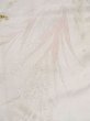 Photo6: M0705D Used Japanese women Pale Pink ORI woven / Silk. Tall grass,   (Grade D) (6)