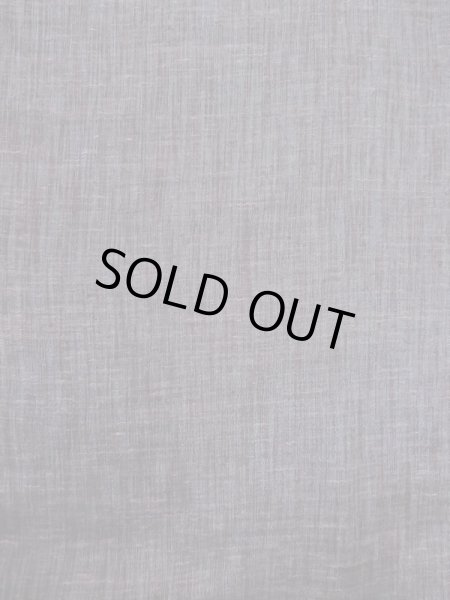 Photo4: M0712A Used Japanese women Grayish Dark Red HITOE unlined / Wool. Stripes,   (Grade B) (4)