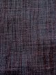 Photo5: M0712A Used Japanese women Grayish Dark Red HITOE unlined / Wool. Stripes,   (Grade B) (5)