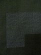 Photo5: M0712C Used Japanese women Dark Olive HITOE unlined / Wool. Quadrangle,   (Grade D) (5)