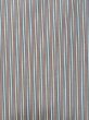 Photo4: M0712J Used Japanese women Grayish Blue HITOE unlined / Wool. Stripes   (Grade D) (4)