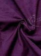 Photo11: M0712L Used Japanese women  Purple HITOE unlined / Wool. Wave   (Grade D) (11)