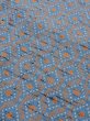 Photo8: M0712M Used Japanese womenPale Light Blue HITOE unlined / Wool. Iris,   (Grade D) (8)