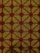 Photo3: Mint M0712O Used Japanese women Dark Yellow HITOE unlined / Wool. Geometrical pattern   (Grade A) (3)