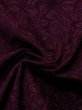 Photo9: M0712R Used Japanese women Dark Purple HITOE unlined / Wool. Flower,   (Grade B) (9)