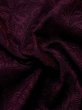 Photo10: M0712R Used Japanese women Dark Purple HITOE unlined / Wool. Flower,   (Grade B) (10)