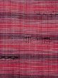 Photo6: M0712V Used Japanese women  Purple HITOE unlined / Wool. Stripes,   (Grade D) (6)