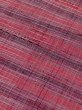 Photo7: M0712V Used Japanese women  Purple HITOE unlined / Wool. Stripes,   (Grade D) (7)