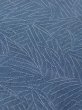 Photo6: M0712W Used Japanese womenPale Grayish Blue HITOE unlined / Wool. Bamboo leaf   (Grade C) (6)