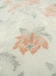 Photo8: M0713C Used Japanese women Light Gray HITOE unlined / Silk. Flower,   (Grade B) (8)