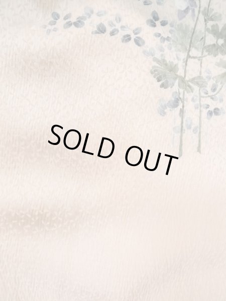 Photo5: Mint M0720C Used Japanese women Pale Pink HOUMONGI formal / Silk. Flower,   (Grade A) (5)