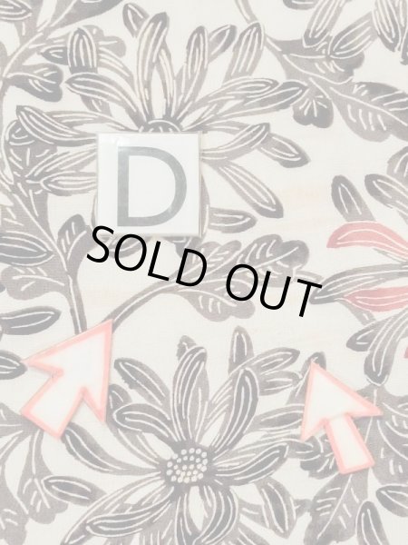 Photo15: M0720W Used Japanese women  Ivory KOMON dyed / Silk. Chrysanthemum   (Grade C) (15)