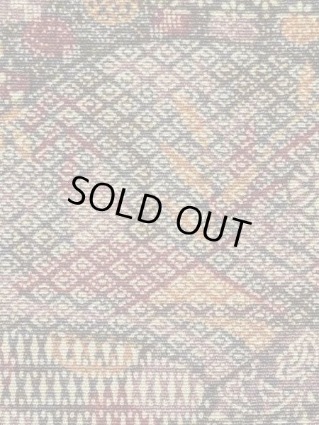 Photo6: Mint M0720Y Used Japanese women  Multi Color KOMON dyed / Silk. Flower,   (Grade A) (6)