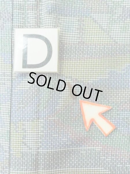 Photo15: M0721B Used Japanese women Grayish Multi Color TSUMUGI pongee / Silk. House,   (Grade C) (15)