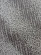 Photo7: Mint M0728A Used Japanese women  Gray KOMON dyed / Silk. Abstract pattern "TANGO" Chirimen crape  (Grade A+) (7)