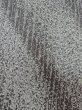 Photo8: Mint M0728A Used Japanese women  Gray KOMON dyed / Silk. Abstract pattern "TANGO" Chirimen crape  (Grade A+) (8)