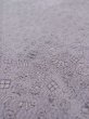 Photo9: Mint M0728B Used Japanese women  Wisteria KOMON dyed / Silk. Treasures   (Grade A) (9)