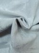 Photo11: M0728L Used Japanese women Light Gray IROMUJI plain colored / Silk.    (Grade C) (11)