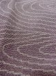 Photo8: M0728M Used Japanese womenDark Grayish Purple KOMON dyed / Silk. Swirl,   (Grade C) (8)