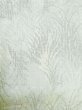 Photo4: M0808A Vintage Japanese women   White HITOE unlined / Silk. Leaf,   (Grade C) (4)
