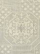 Photo5: M0808B Vintage Japanese women   Ivory OSHIMA-TSUMUGI / Silk. Quadrangle,   (Grade C) (5)