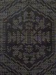 Photo6: Mint M0808K Vintage Japanese women  Dark Gray HITOE unlined / Silk. Tortoise-shell pattern(Hexagonal pattern),   (Grade A) (6)