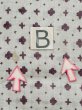 Photo13: M0808O Vintage Japanese women Pale Grayish Gray OJIYACHIJIMI / Linen. Cross,   (Grade D) (13)