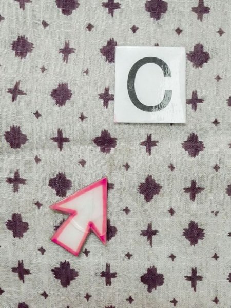 Photo14: M0808O Vintage Japanese women Pale Grayish Gray OJIYACHIJIMI / Linen. Cross,   (Grade D) (14)