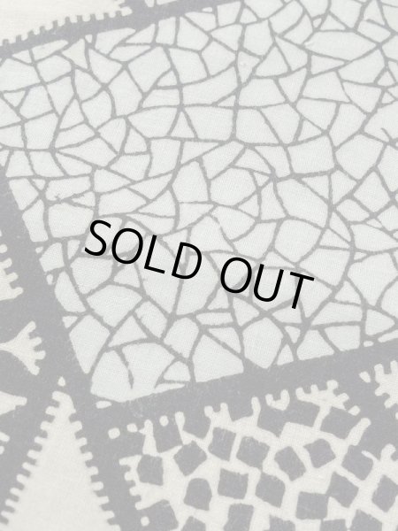 Photo8: M0808Q Vintage Japanese women   Ivory HITOE unlined / Linen. Crematis,   (Grade C) (8)