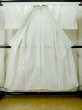 Photo2: M0808R Vintage Japanese   White HITOE unlined / Linen. Dot   (Grade C) (2)