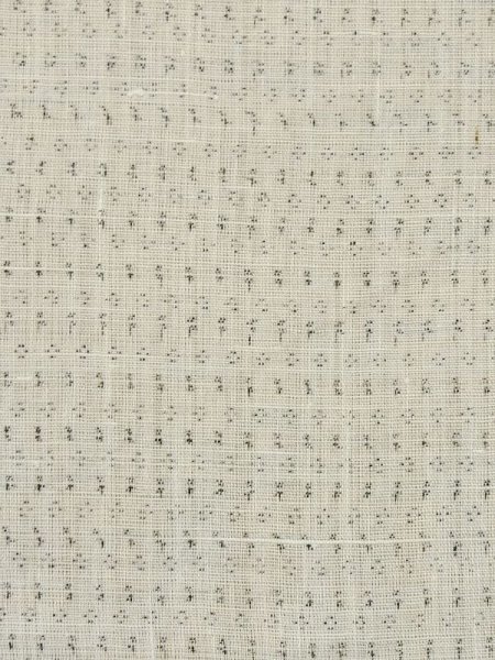 Photo5: M0808R Vintage Japanese   White HITOE unlined / Linen. Dot   (Grade C) (5)