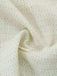 Photo9: M0808R Vintage Japanese   White HITOE unlined / Linen. Dot   (Grade C) (9)