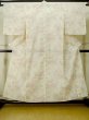 Photo1: Mint M0808V Vintage Japanese women   Ivory OJIYACHIJIMI / Linen. Flower,   (Grade A) (1)