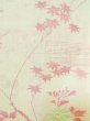 Photo7: Mint M0808V Vintage Japanese women   Ivory OJIYACHIJIMI / Linen. Flower,   (Grade A) (7)