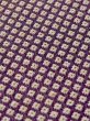 Photo8: M0818E Vintage Japanese women   Purple HITOE unlined / Silk. Dapple pattern   (Grade C) (8)