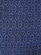 Photo3: M0818F Vintage Japanese women   Navy Blue YUKATA summer(made in Japan) / Cotton. Flower,   (Grade C) (3)