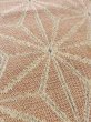 Photo8: M0818I Vintage Japanese women Pale Light Red HITOE unlined / Silk. Hemp leaf   (Grade C) (8)