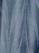 Photo3: M0818K Vintage Japanese women Dark Grayish Blue HITOE unlined / Synthetic. Abstract pattern   (Grade C) (3)