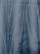 Photo4: M0818K Vintage Japanese women Dark Grayish Blue HITOE unlined / Synthetic. Abstract pattern   (Grade C) (4)