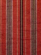 Photo6: Mint M0818L Vintage Japanese women   Red HITOE unlined / Wool. Stripes   (Grade A) (6)